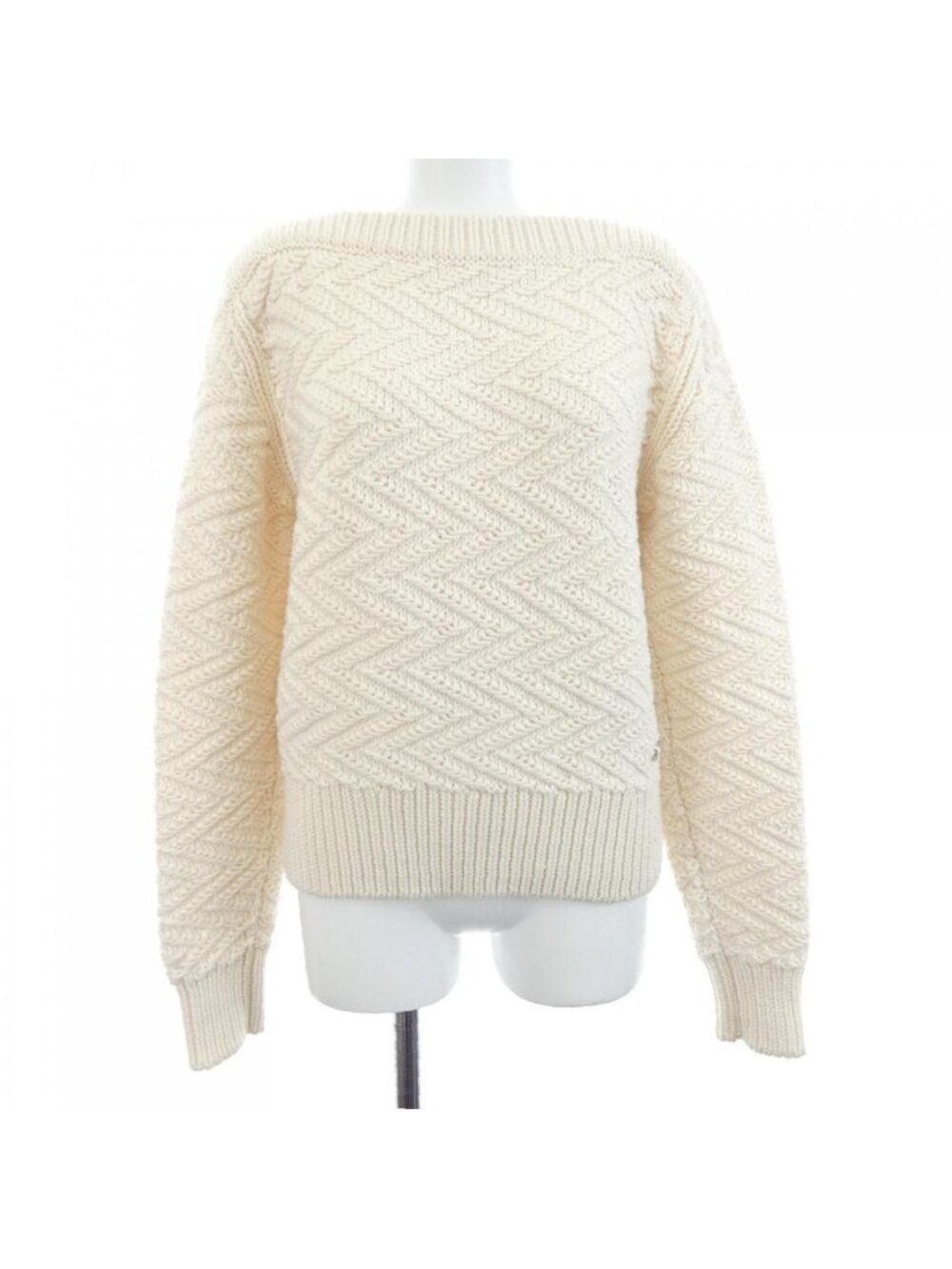 Hermes Knit Sweater Beige